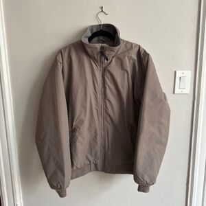 L.L. Bean Warm-Up Jacket, Fleece Lined - Men's Large